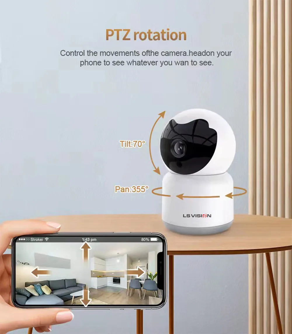 Baby Pet Monitor Camera | Pet Monitor Camera | JarnTech Best CCTV