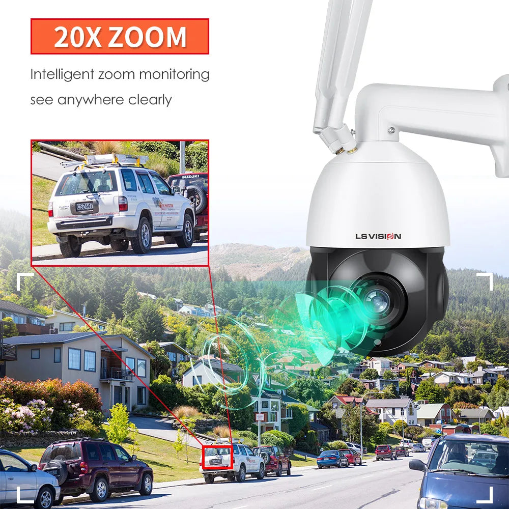 Solar Power PTZ Camera | JarnTech Best CCTV