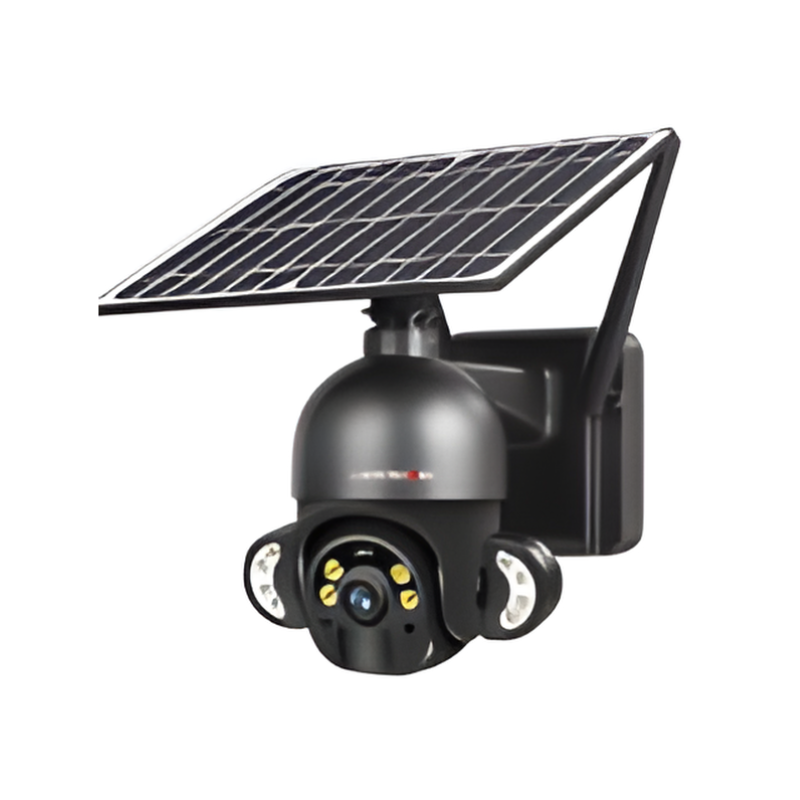 Solar Powered Security Camera | PTZ Solar Camera | JarnTech Best CCTV